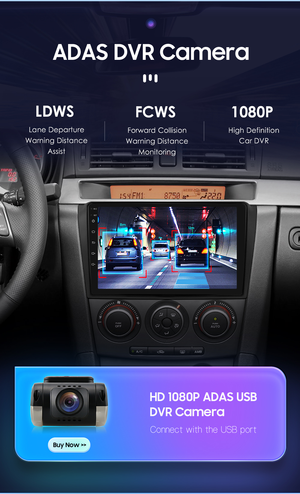 For Mazda 3 2004 - 2009 1280P QLED Car Stereo GPS Radio For Mazda 3 2004 - 2009 1280P QLED Car Stereo GPS Radio