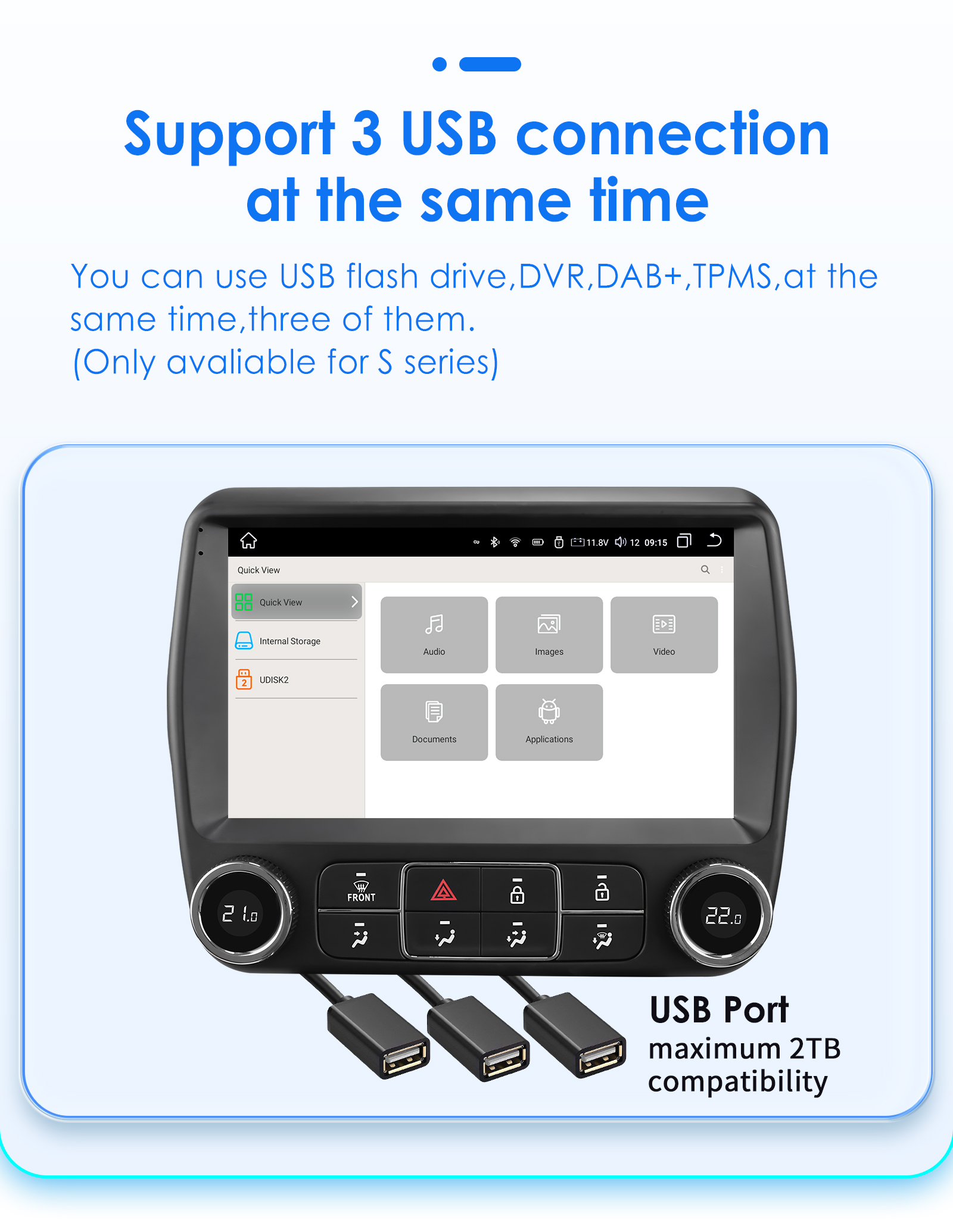 Aazon.co: CZSWCH Android 12 Radio for Chevrolet Caaro 2010/2011/2012