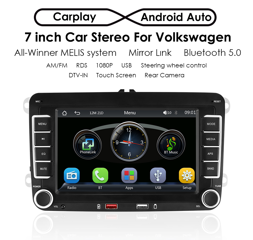 For VW GOLF MK5 MK6 7